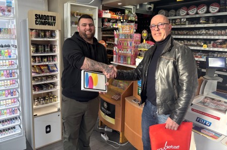 Xpo Nord 2026 : l’iPad mis en jeu par la Mudetaf, l’EDC et Formation Buralistes remis à son gagnant