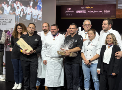 Prix du plat salé remis à la Maison Mélibée lors de la 1ère édition du Trophée national Traiteur Organisateur de Réception