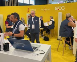 Alain LANNOU, Directeur général de la Mudetaf, sur le stand de la Maison des buralistes à Losangexpo 2025