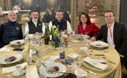 Dîner de gala lors du Congrès annuel de l'Association Française des Maîtres Restaurateurs