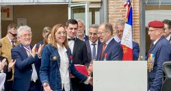 Mudetaf : remise de l'insigne de Chevalier de la Légion d’honneur à Valérie PONS