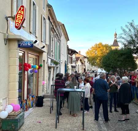 Lionel MOULUCOU, Délégué régional Mudetaf, était à l'inauguration du tabac Le Welcome en Gironde