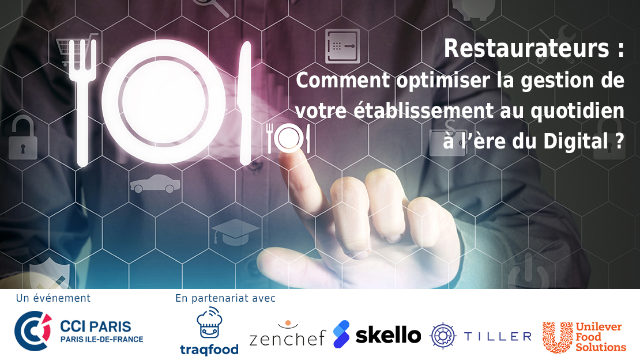 Comment optimiser la gestion de votre établissement au quotidien à l'ère du digital ?  CCI Paris - recommandé par la Mudetaf