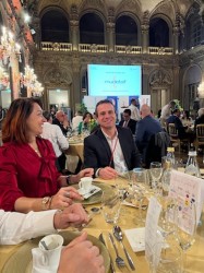 Caroline JULIEN, Responsable communication et marketing digital, et Lionel GAY, Responsable commercial Mudetaf.
