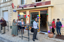 Lionel MOULUCOU, Délégué régional Mudetaf, était à l'inauguration du tabac Le Welcome en Gironde